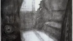 La noche, la droguería, la calle, el farol...