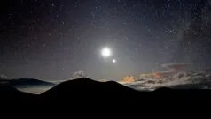 Sale la estrella de Venus